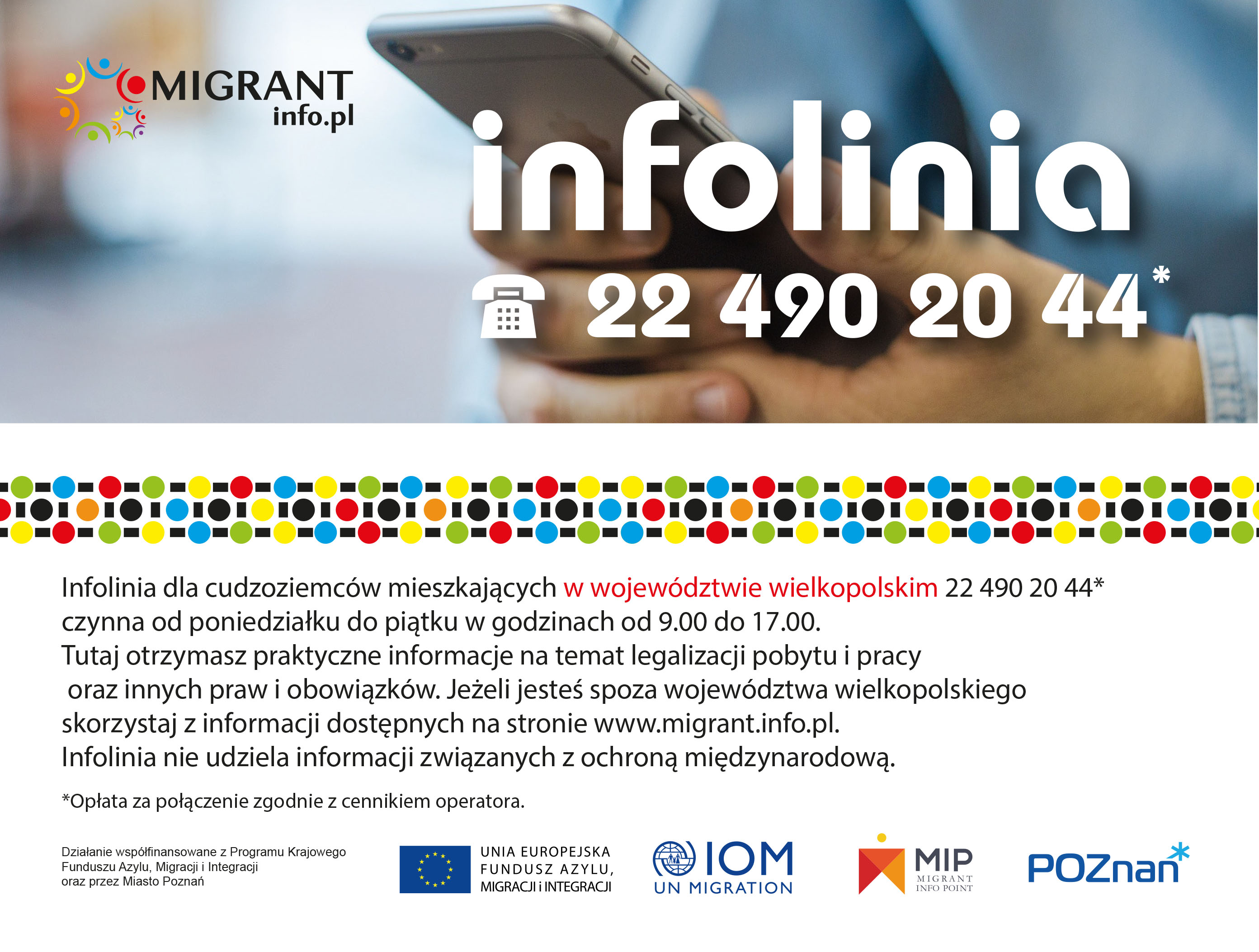 Migrant.info.pl - wielkopolska infolinia dla cudzoziemców