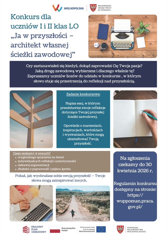 Obrazek dla: "Ja w przyszłości - architekt własnej ścieżki zawodowej"...